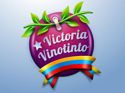 Victoria Vinotinto badge football venezuela