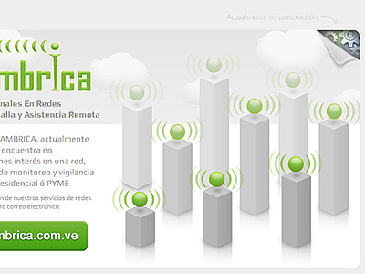 Inalambrica.com.ve "We'll be online soon" screen css design html jquery web
