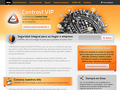 Design test for ControlVIP design mockup security web