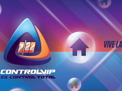 ControlVIP Banner detail design print security wall