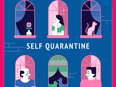 Self Quarantine covid19 covid19 india design for good illustration poster poster design