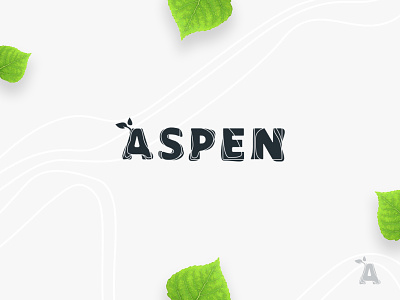 Aspen branding furniture handmade living edge logo logodesign minimal