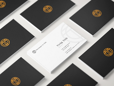 Obermajer & Tóth - Law firm business businesscard dark design elegant font gold grey law law firm logo minimal print typography