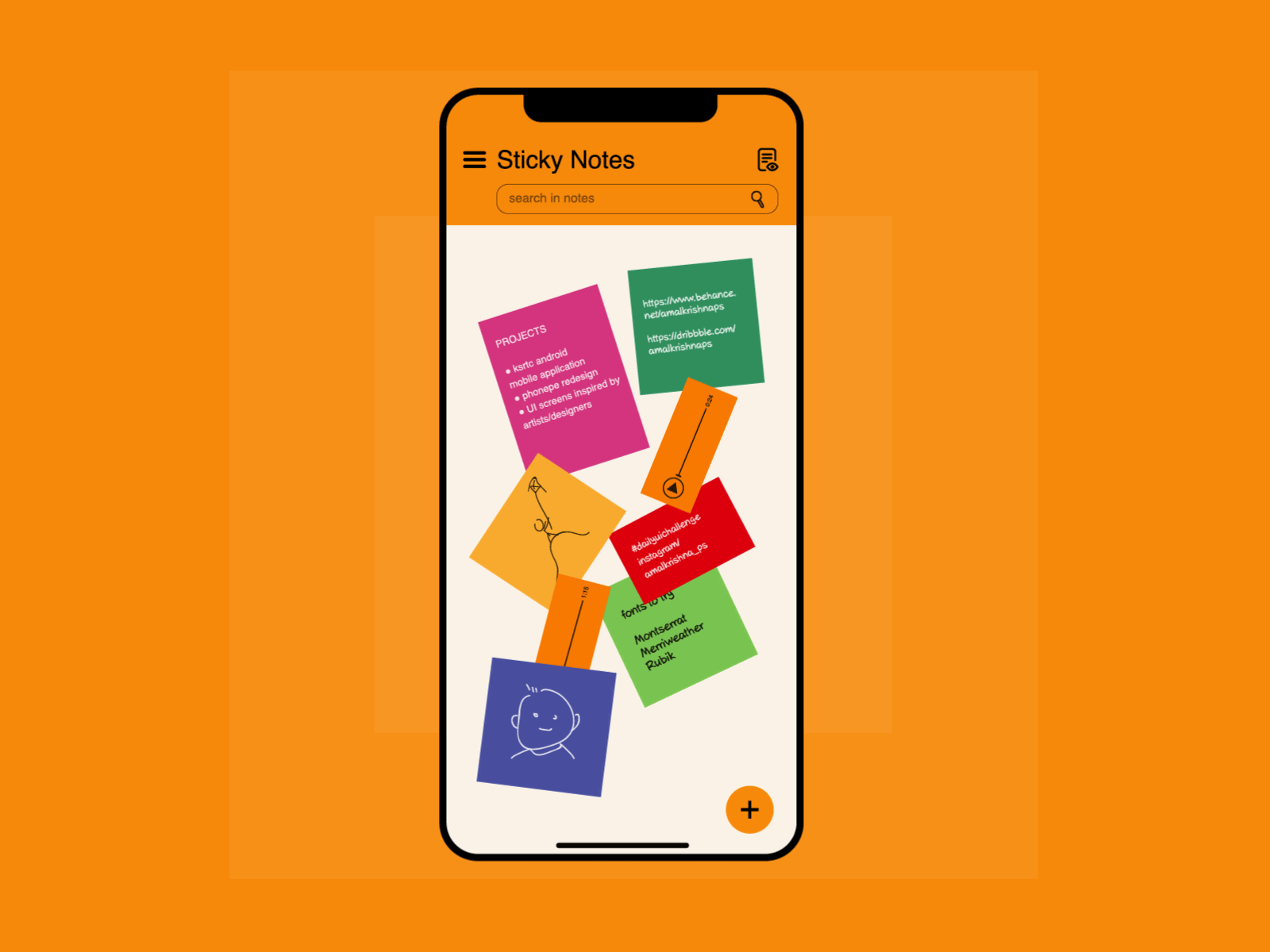 Sticky Notes - Micro Interaction by Amalkrishna P S on Dribbble