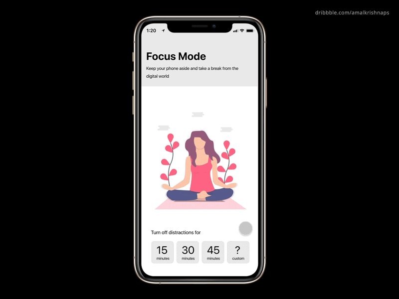 Focus Mode UI