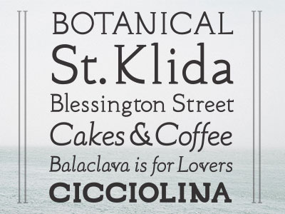 Font - work in progress font design st. kilda type