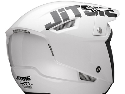 Jitsie HT1 Trials Helmet apparel design motocross sportswear