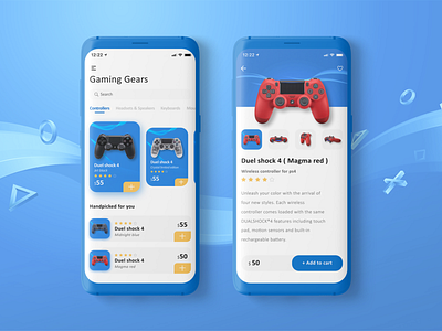 Gaming gear store app design ecommerce game gaming gaming gear ios app mobile app ui design uidesign uiux
