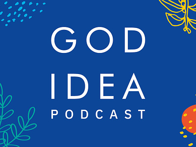 God Idea Podcast branding branding church design design graphic design icon illustration logo typography ui web