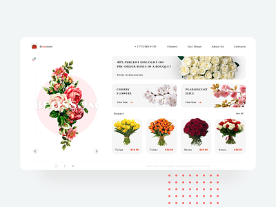 Flowers Shop app app design application design mobile mobile app mobile app design mobile ui ui design uidesign