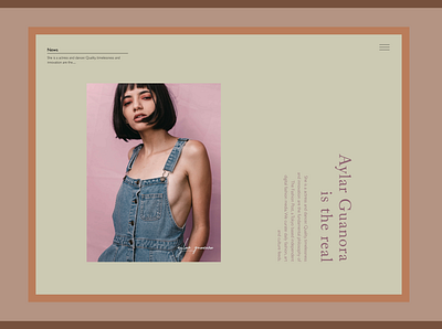 promote an artist advertising artist beauty branding design girl magazine model site typography web woman