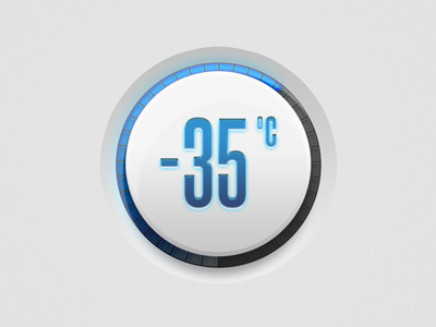Thermometer icon ios thermometer ui