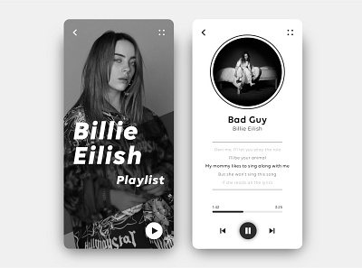 Music concept app appdesign concept designer designs frontend graphicdesigner graphics music ui ux uxui