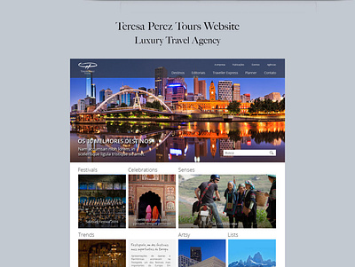 Teresa Perez Tours webdesign