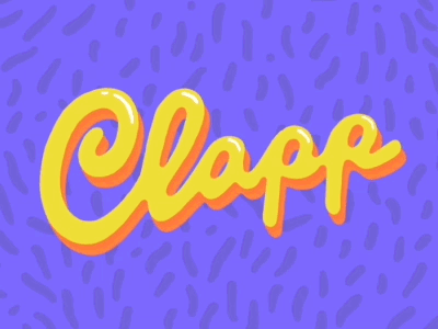 Clapp Logo Animation after effects animation branding cell animation frame animation logo logo animation motion