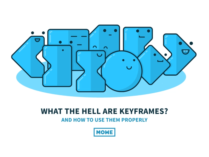 What The Hell Are KeyFrames? after effects animation blog ease keyframes motion motion graphics mowe newsletter