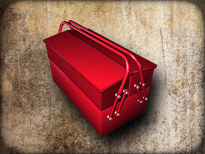 Toolbox icon 3d icon maya