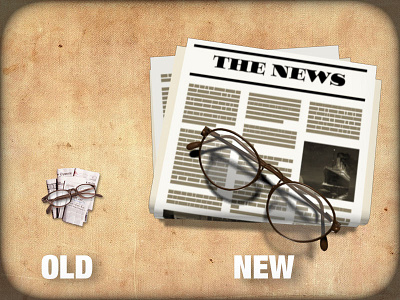 New "news" icon 3d icon maya new refresh update
