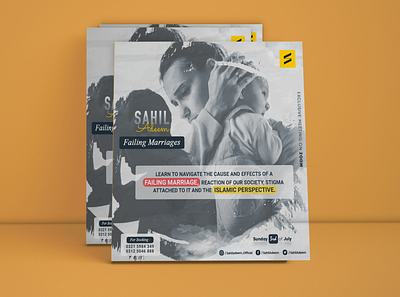 Event of Sahil Adeem branding design graphic design illustration ui ux vector