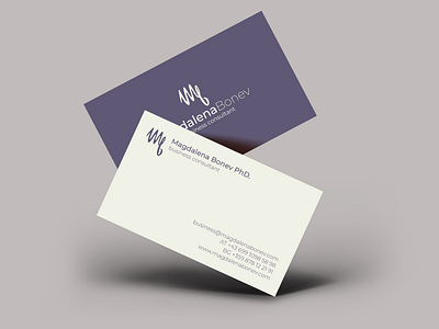 Business Card Magdalena Bonev