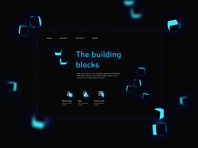 Blocks webpage