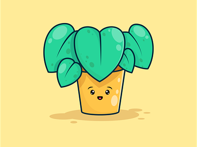 Plant Illustration branding character green illustration illustrations mascots plant