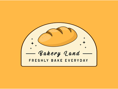 Bakery Land - Logo Badge Concept