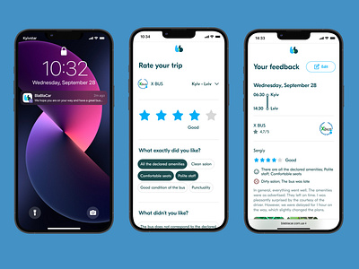BlaBlaCar Feedback blablacar feedback mobileapp ui ux