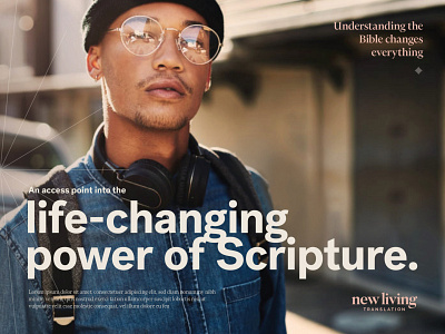 Tyndale Rebrand Preview 1 ad bible branding design editorial poster