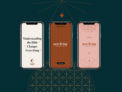 Tyndale Rebrand Preview 3 bible brand branding design logo pattern phones rebrand