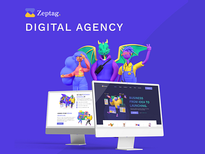 Digital Agency Landing Page