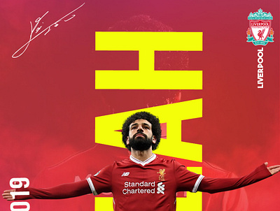 SALAH branding design flat poster typogaphy