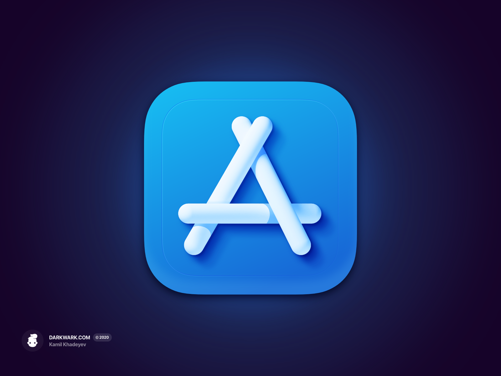 The App Store Icon (Macos Big Sur) By Kamil Khadeyev On Dribbble