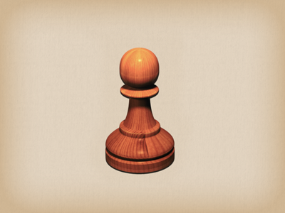 Pawn chess icon pawn
