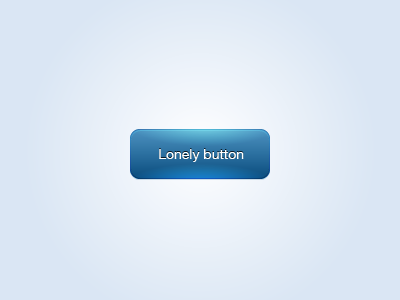 Lonely button blue button gui light shiny vector