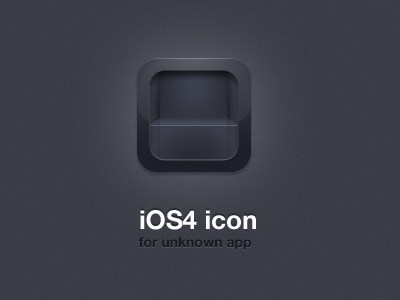 iOS4 icon (without CD)