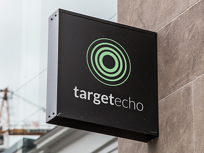TargetEcho Logo Sign