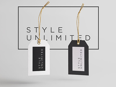 Style Unlimited Identity accessories apparel clothing fashion hangtag shoes style tag