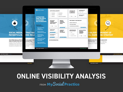 Online Visibility Analysis analysis audit compare competition maps online reviews social website