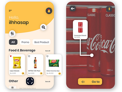 Mobile App - UI Minimarket