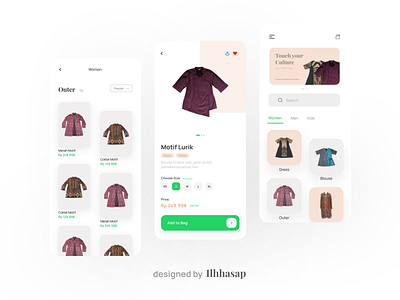 Batik Tristasari - Mobile App Design app batik design figma mobile mobile app shopping store ui uidesign uiux uiuxdesign