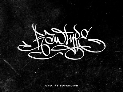 Handstyle RAWTYPE graffiti handmade handstyle handwriting hanoi rawtype tag type typography vietnam