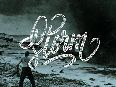 Storm graffiti handmade handstyle handwriting hanoi marble monoline rawtype tag type typography vietnam