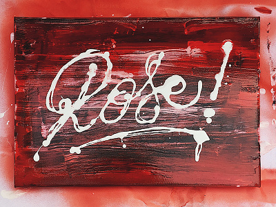 Rose! graffiti handmade handstyle handwriting hanoi logo monoline rawtype tag type typography vietnam