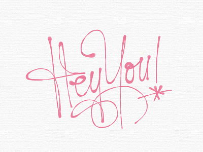 Hey You! graffiti handmade handstyle handwriting hanoi logo monoline rawtype tag type typography vietnam