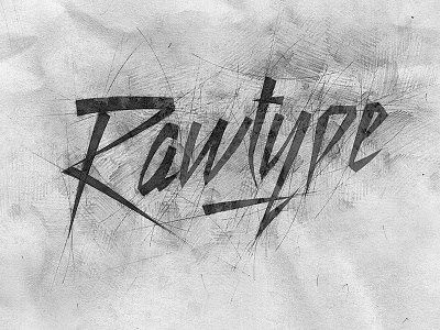 Rawtype Sketch graffiti handmade handstyle handwriting hanoi logo monoline rawtype tag type typography vietnam