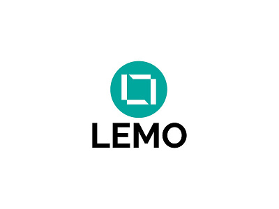 Lemo Letter Logo branding design flat illustration illustrator lettering logo minimal typography vector