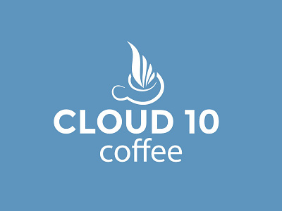 Cloud 10 coffee Logo Design bar logo coffee logo logo designer logodesign restaurant logo