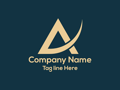 A letter logo Design