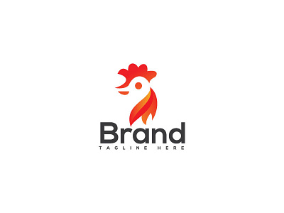 Rooster Logo Design branding chicken corporate design logo logo design restaurant rooster logo vector